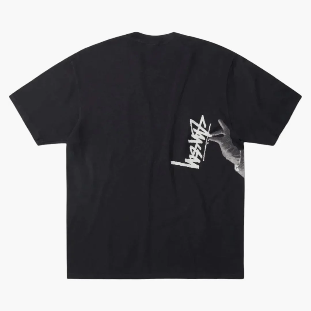 Stussy Paris Tee Faded Black - Image 2