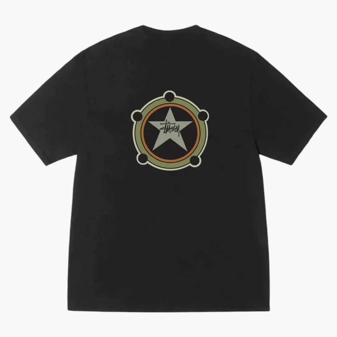 Stussy Ranger Pigment Dyed Tee Black - Image 2