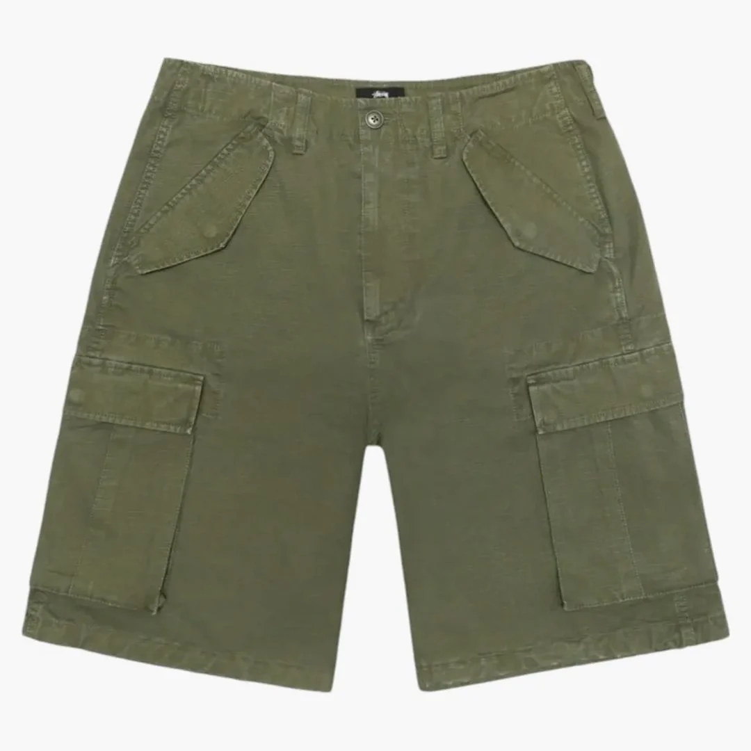 Stussy Ripstop Cargo Short Olive Green
