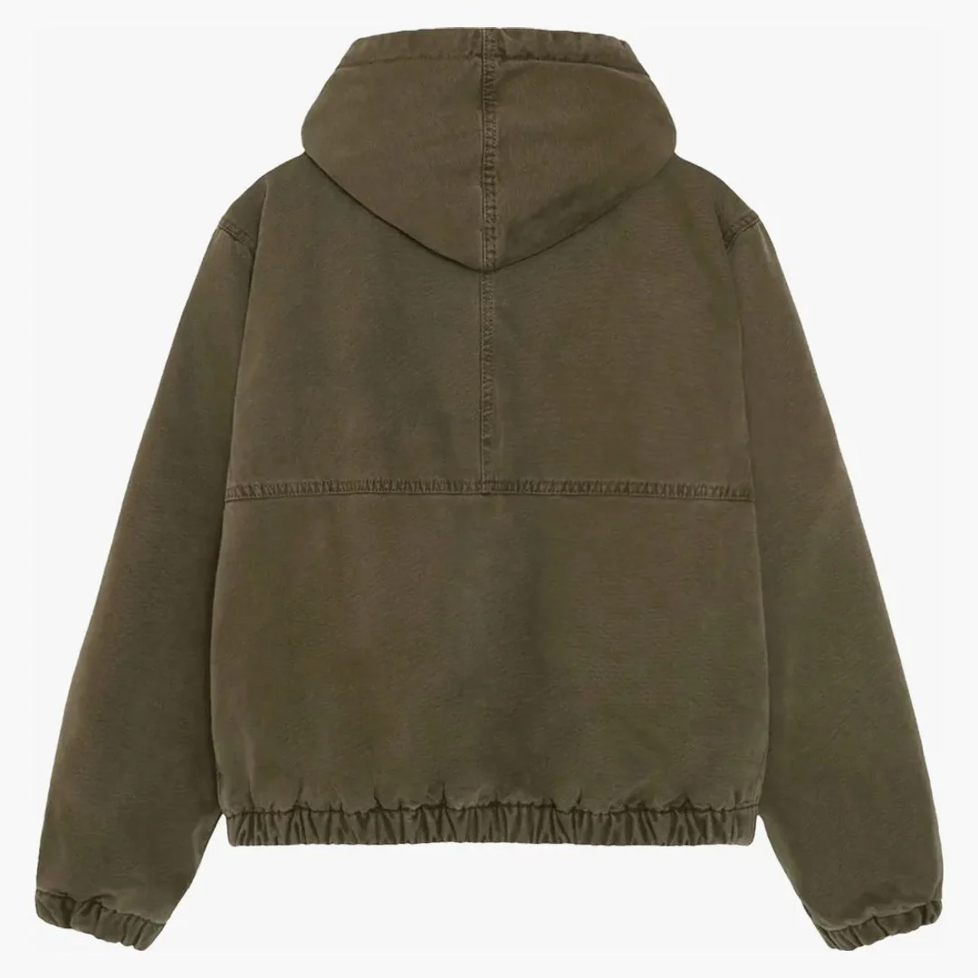 Stussy Work Insulated Canvas Jacket Olive - Image 2