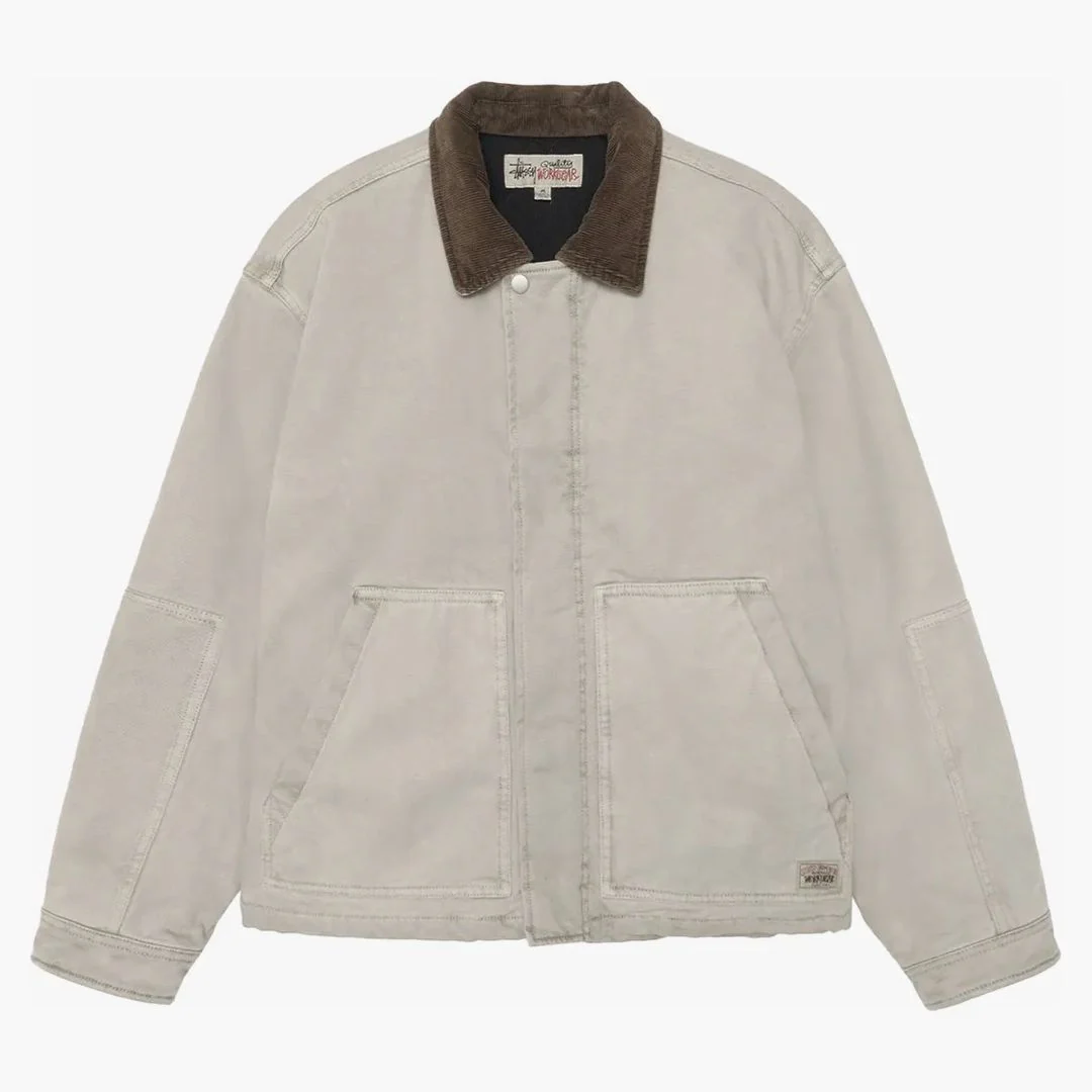 Stussy Workgear Jacket Grey
