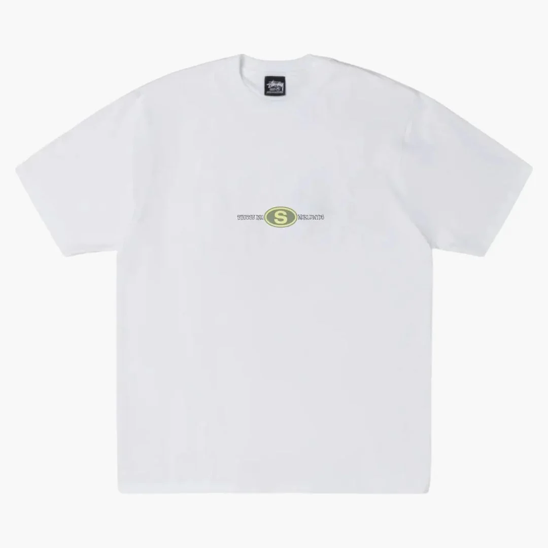 Stussy Worldwide Dot Tee White