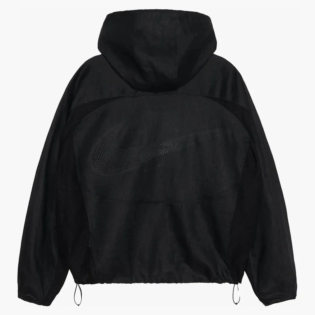 Stussy X Nike Linen Shell Jacket (asia Sizing) Black - Image 2