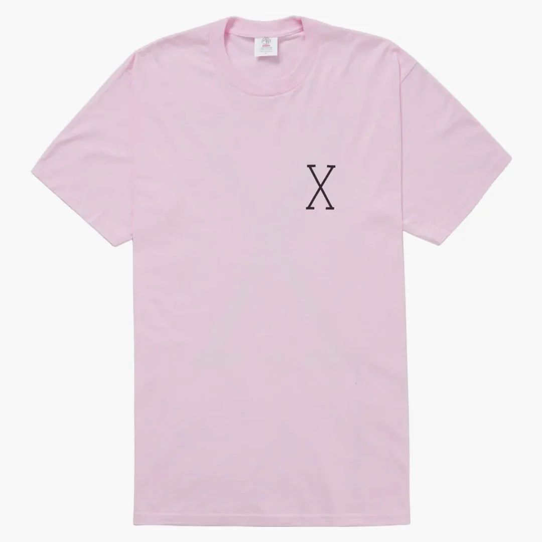 Supreme 40 Acres Malcolm X Tee Pink