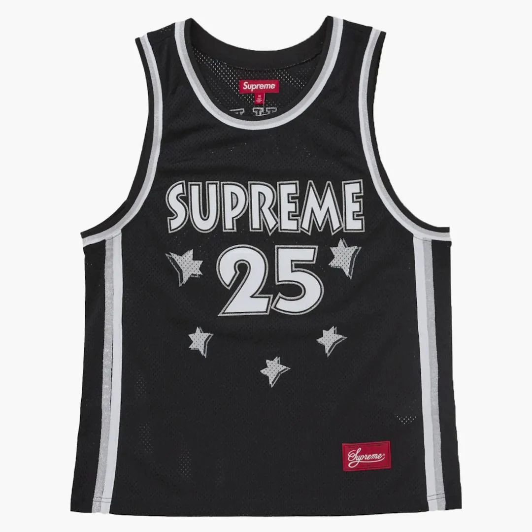 Supreme All Star Basketball Jersey (ss25) Black