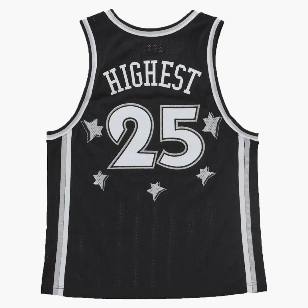 Supreme All Star Basketball Jersey (ss25) Black - Image 2