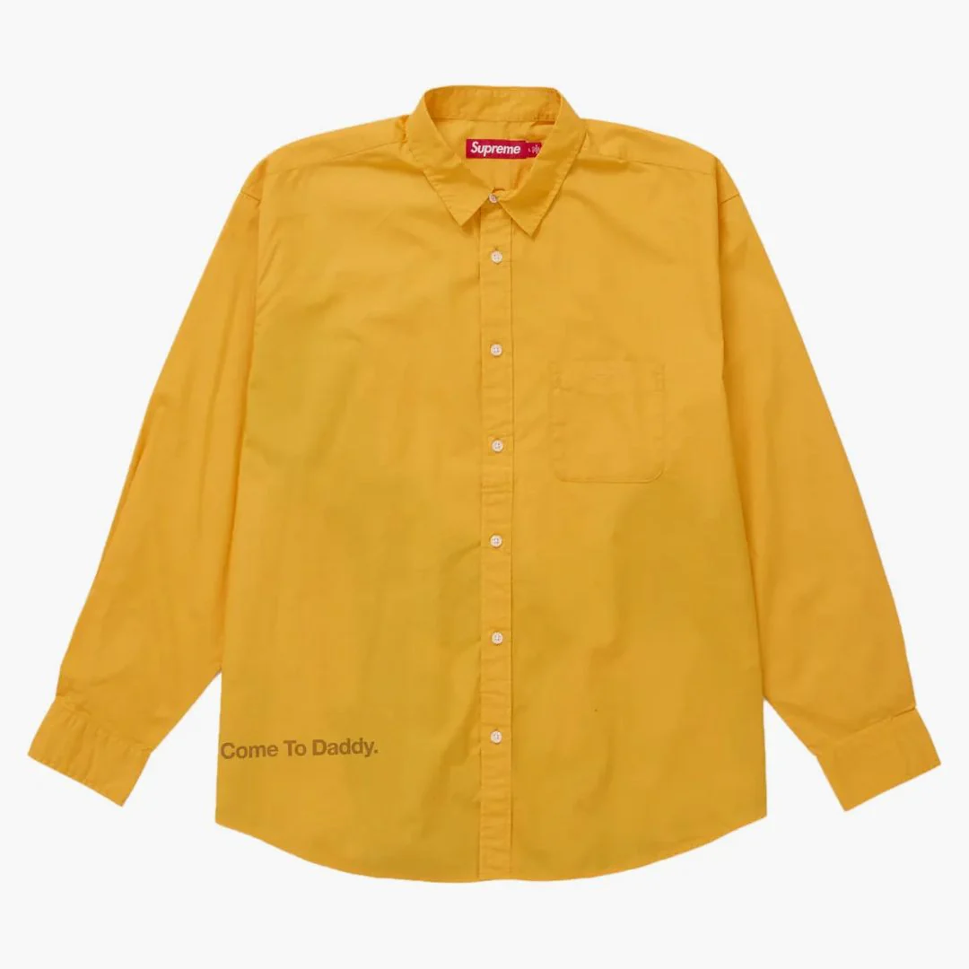 Supreme Aphex Twin Shirt Orange