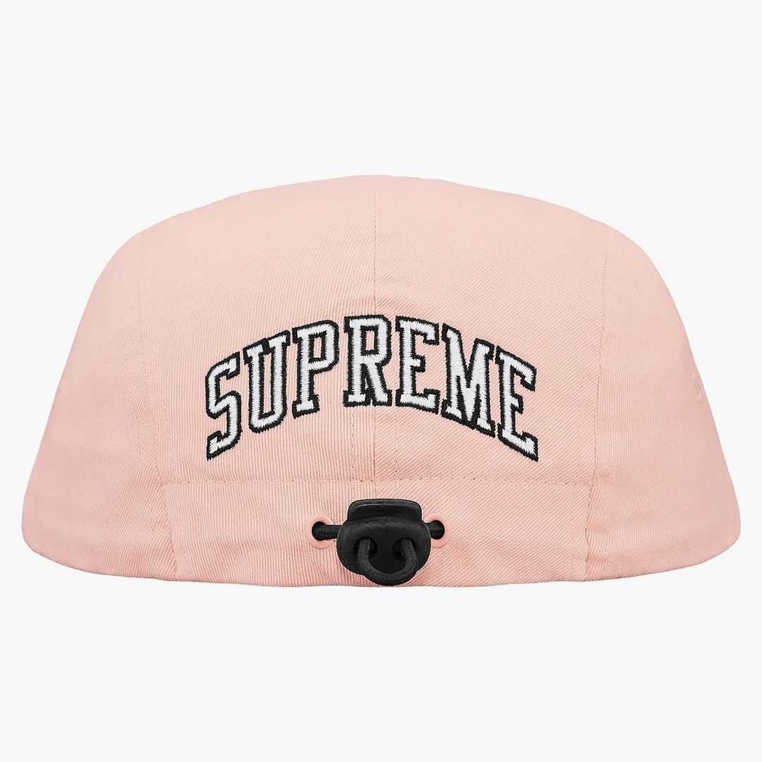 Supreme Arc Logo Shockcord Camp Cap Light Peach - Image 2