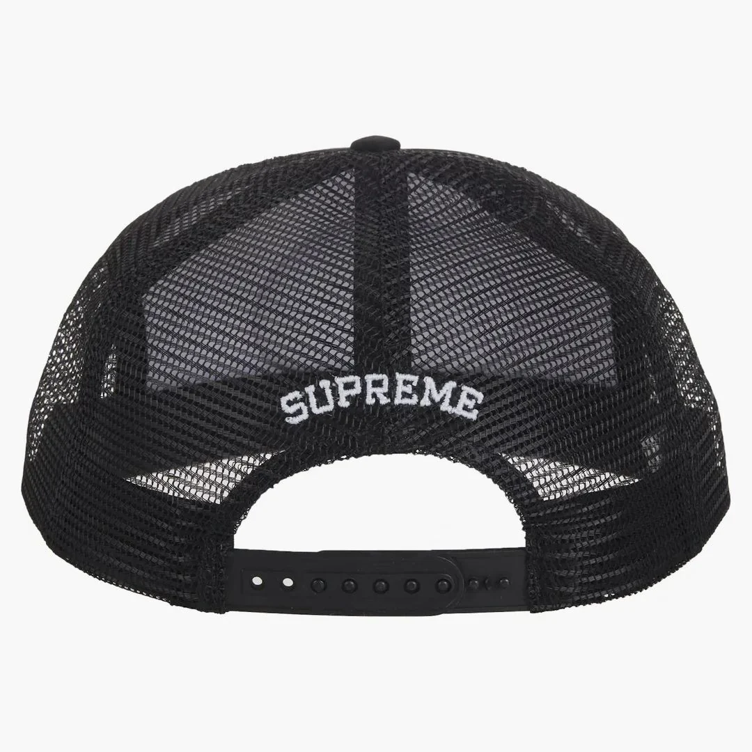 Supreme Authorized Mesh Back 5-panel (ss25) Black - Image 2