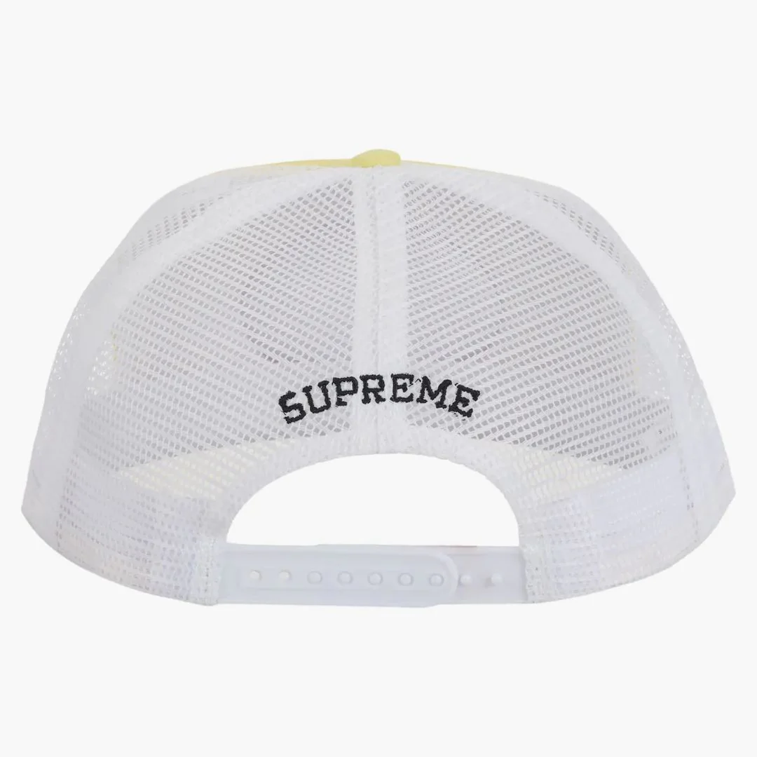 Supreme Authorized Mesh Back 5-panel (ss25) Light Yellow - Image 2