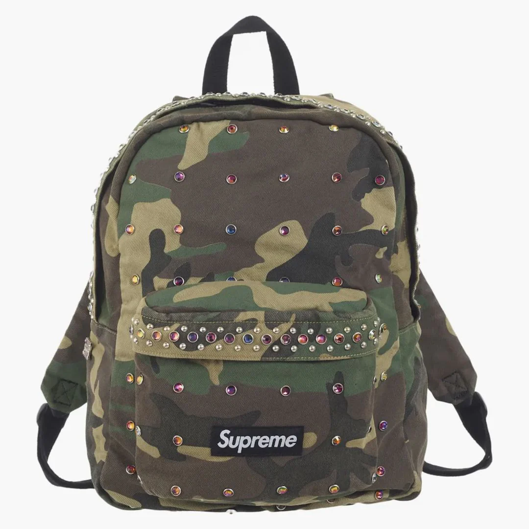 Supreme B.b. Simon Denim Backpack Woodland Camo - Image 2