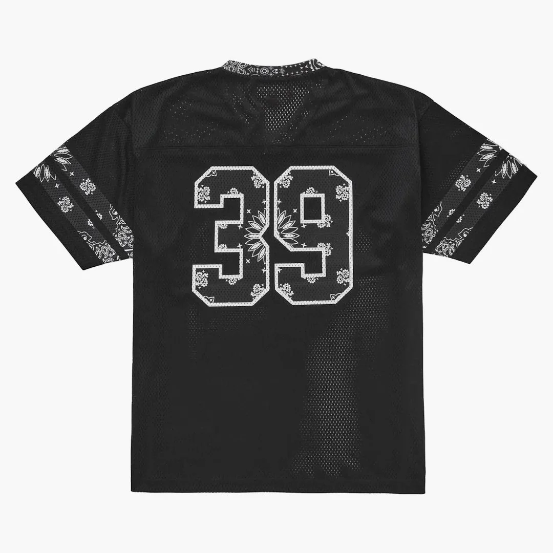 Supreme Bandana Football Jersey Black - Image 2