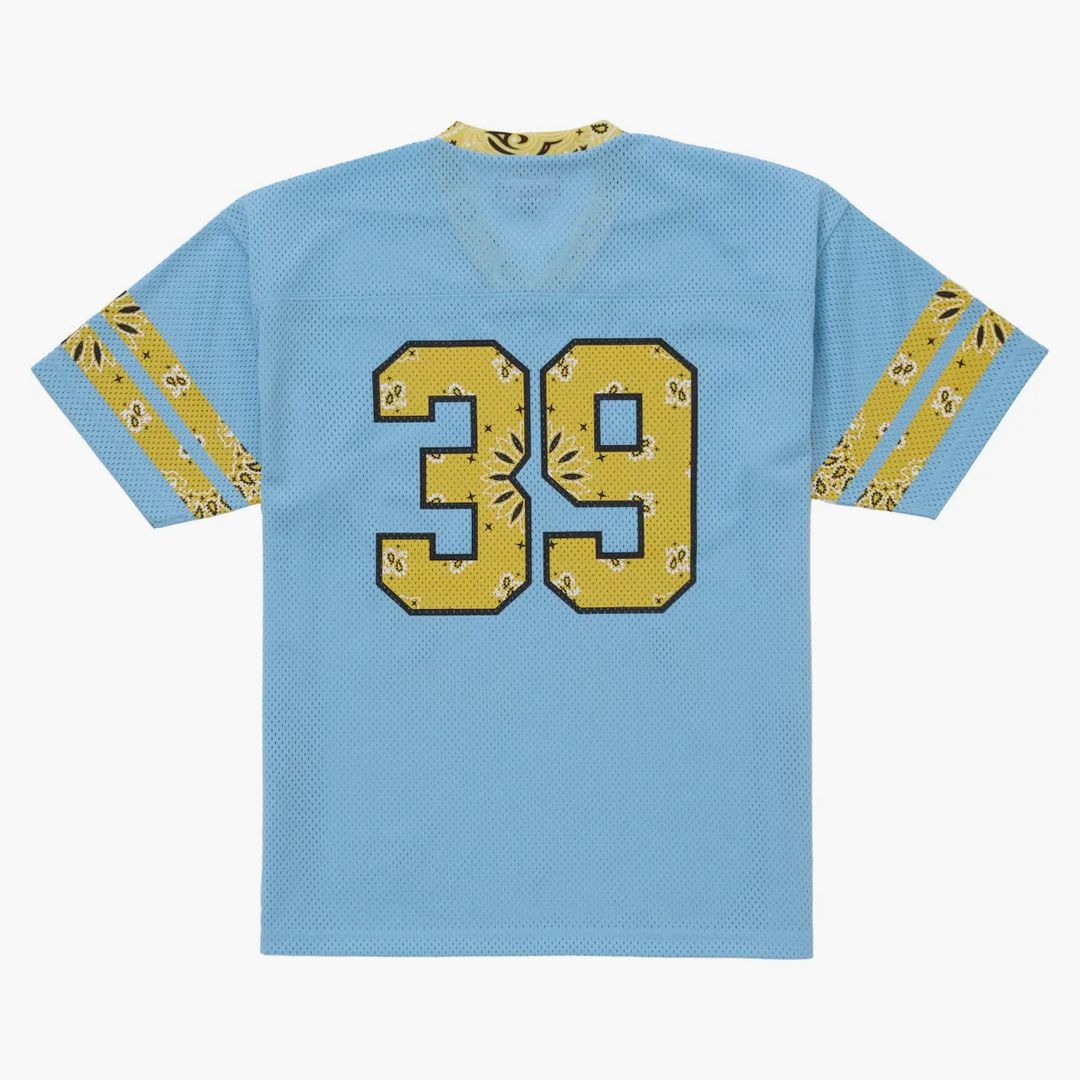 Supreme Bandana Football Jersey Blue - Image 2