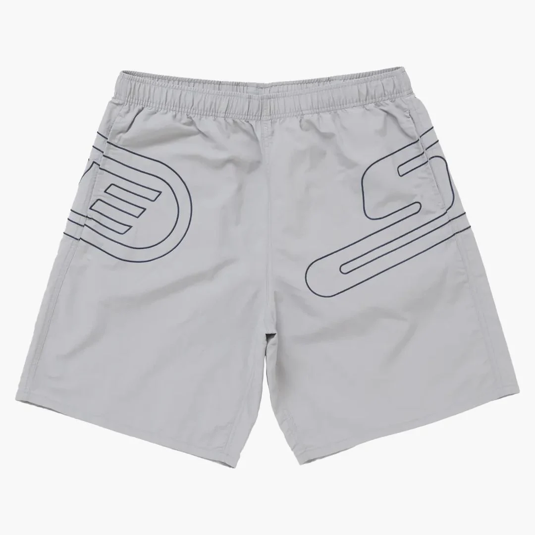 Supreme Big Logo Nylon Short Grey - Image 2