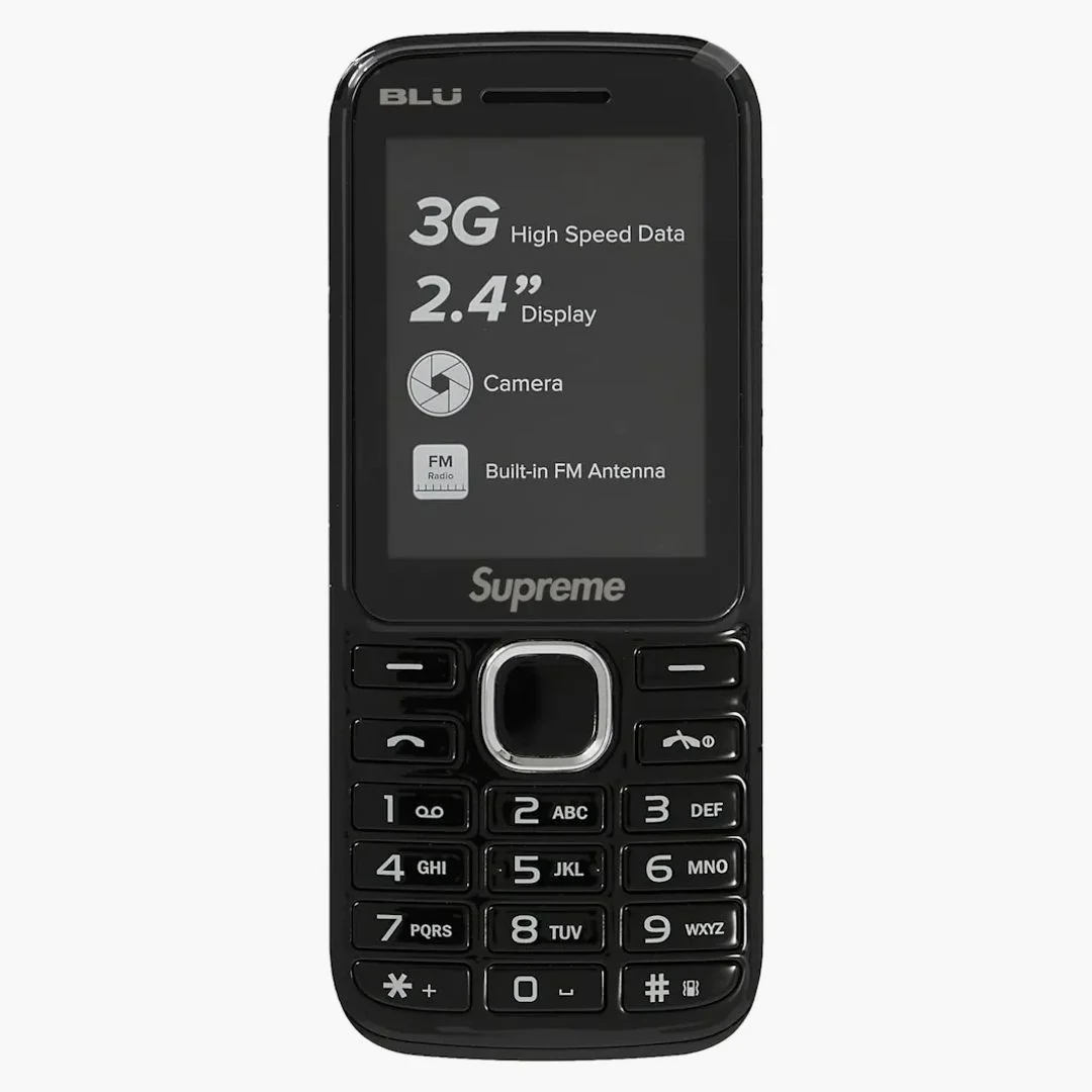 Supreme Blu Burner Phone Black - Image 2