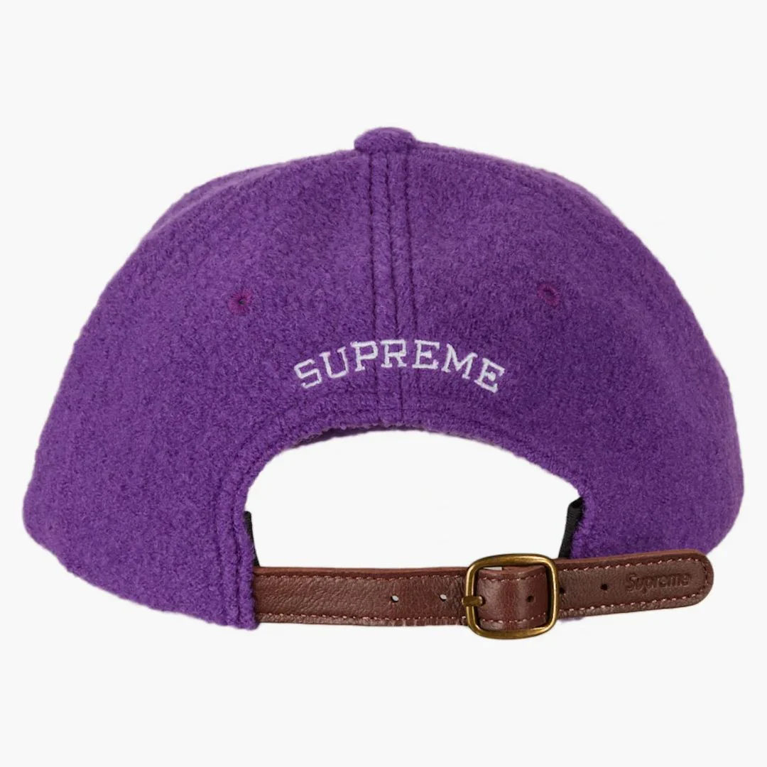 Supreme Boiled Wool S Logo 6-panel Purple - Image 2