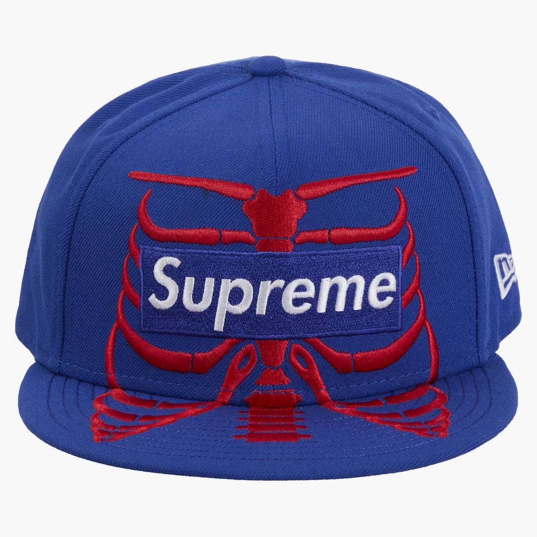 Supreme Bones Box Logo New Era 59fifty Cap Royal