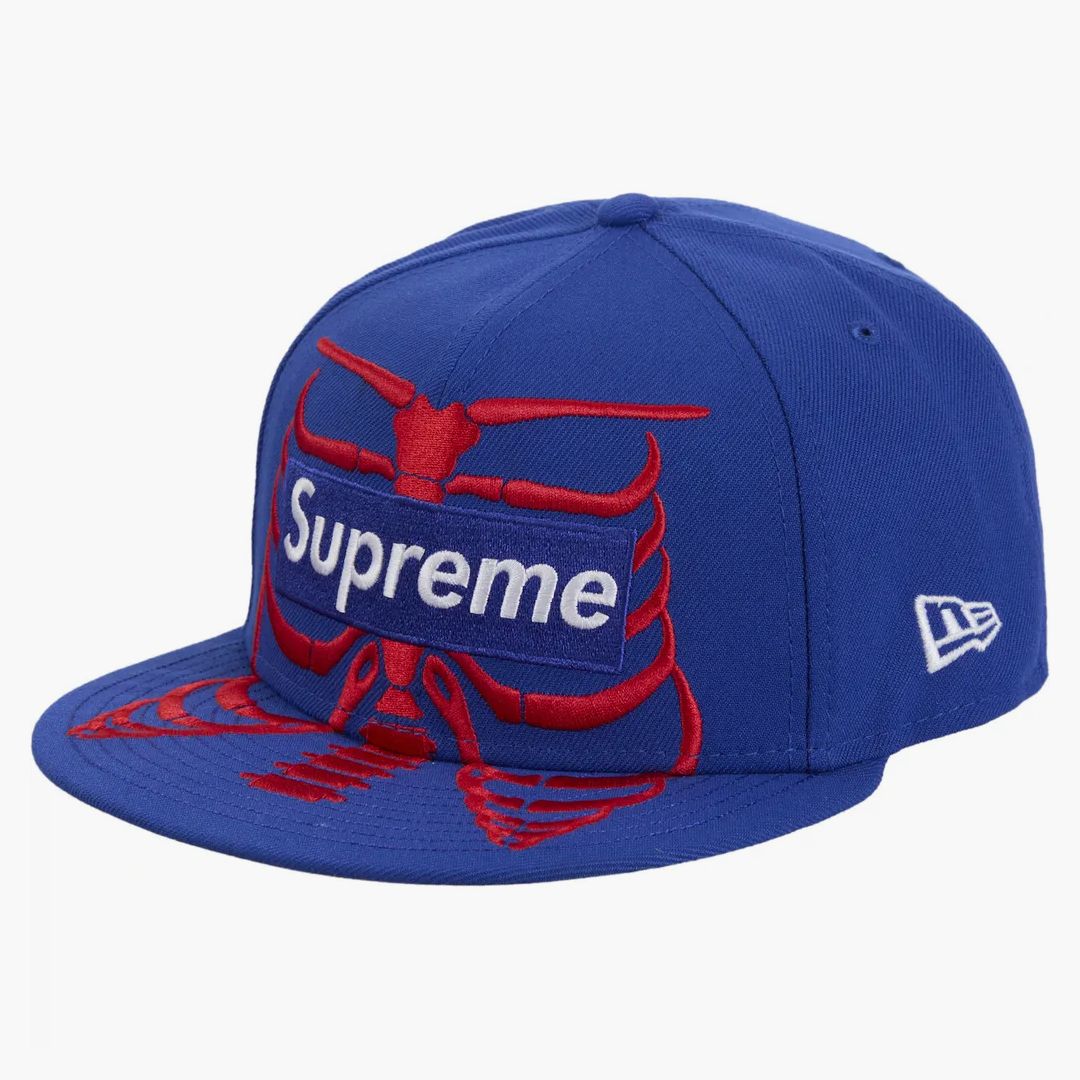 Supreme Bones Box Logo New Era 59fifty Cap Royal - Image 3