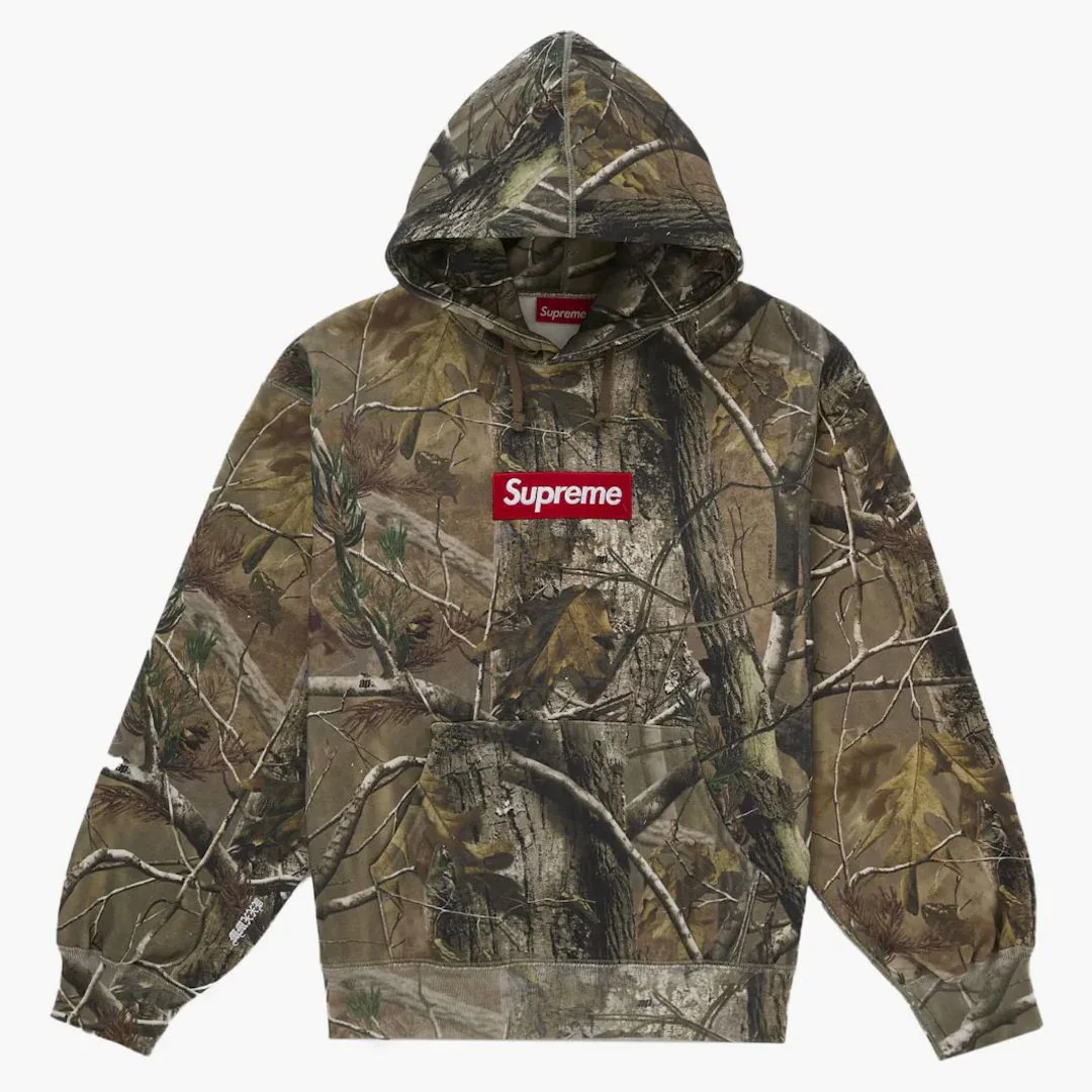Supreme Box Logo Hooded Sweatshirt (fw25) Realtree Ap Camo