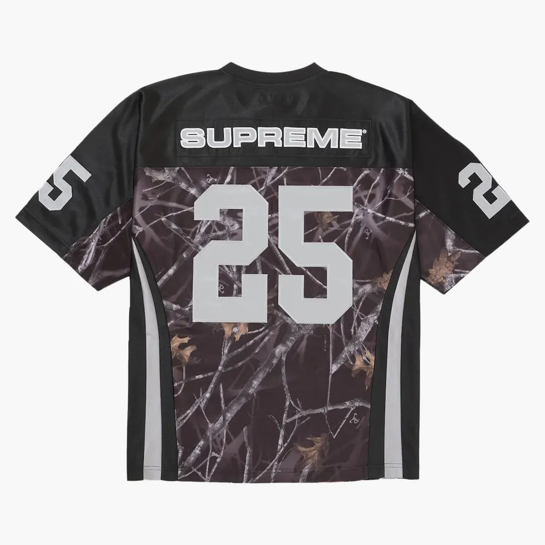 Supreme Breast Cancer Awareness Football Jersey Black - Image 2