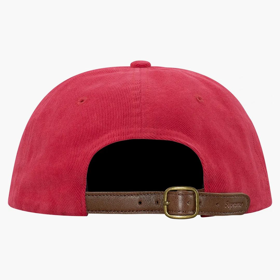 Supreme Brushed Twill Script 6-panel Red - Image 2