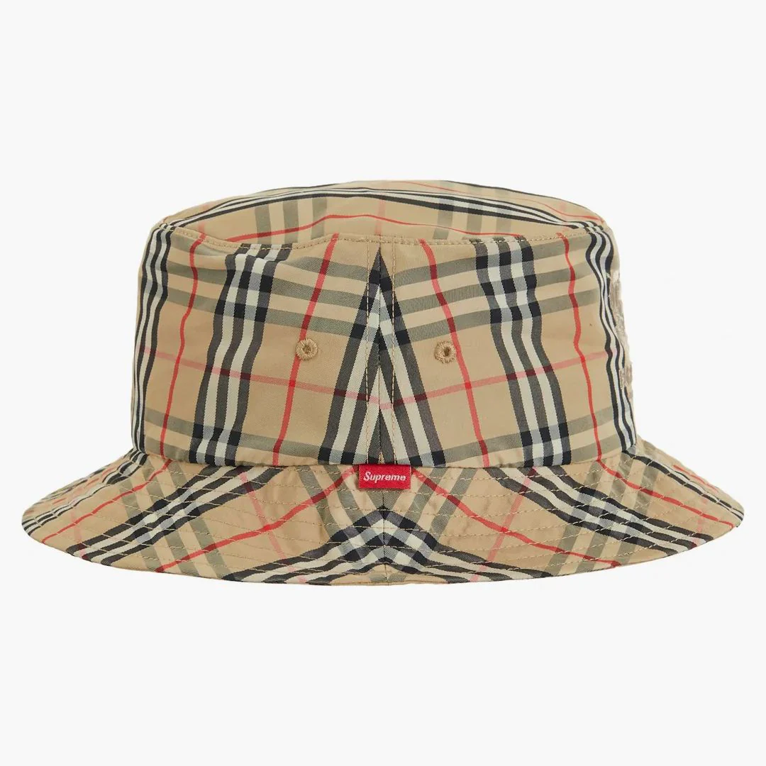Supreme Burberry Crusher Beige - Image 2