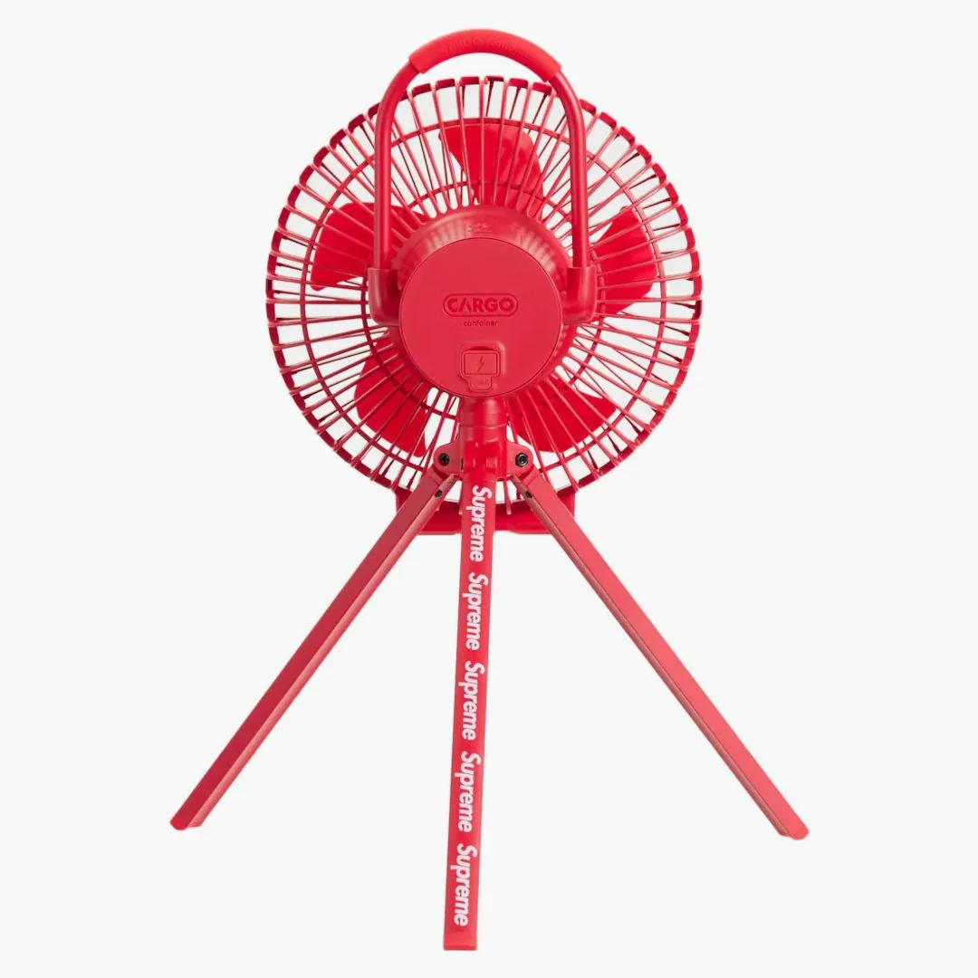 Supreme Cargo Container Electric Fan Red - Image 3