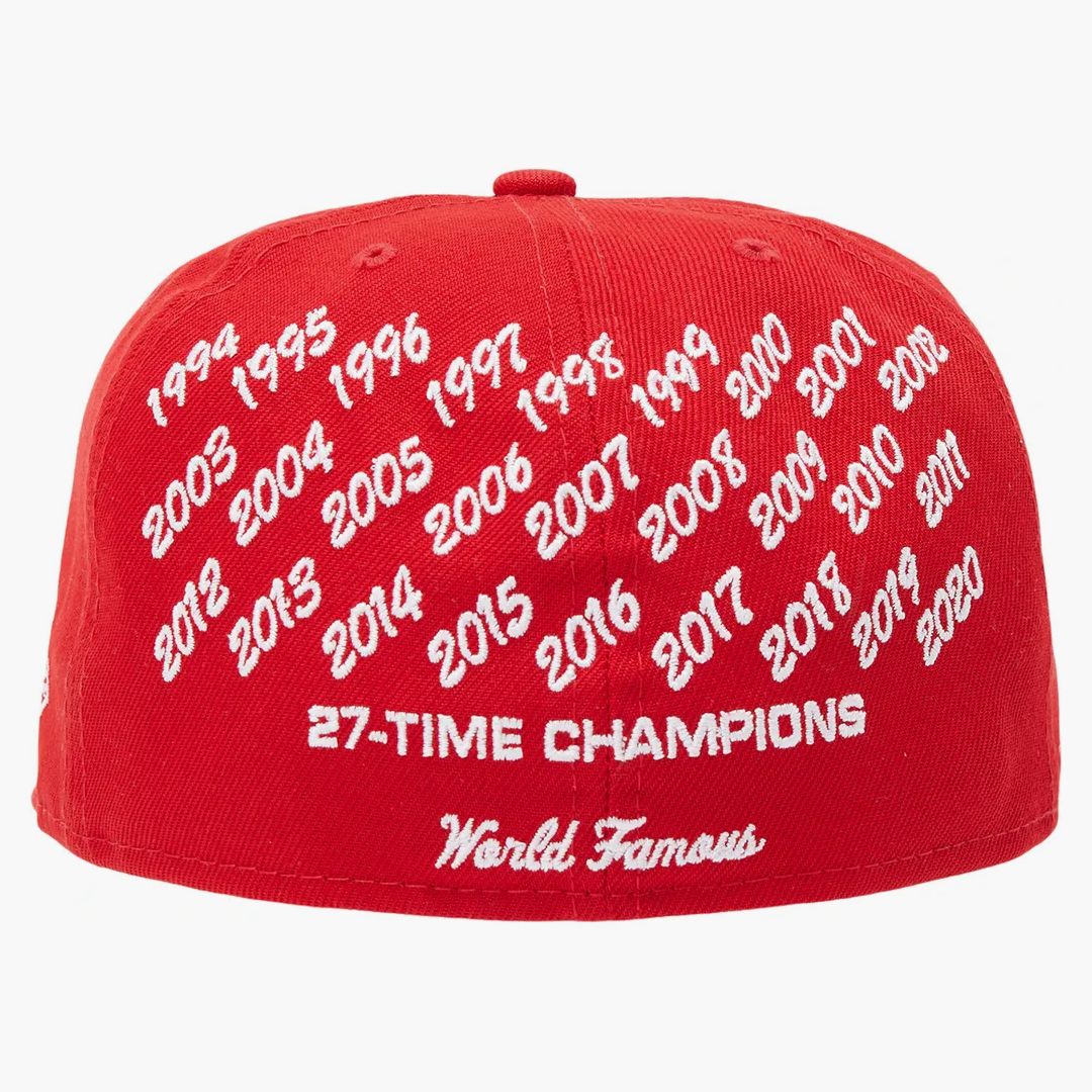 Supreme Champions Box Logo New Era Red - Image 3