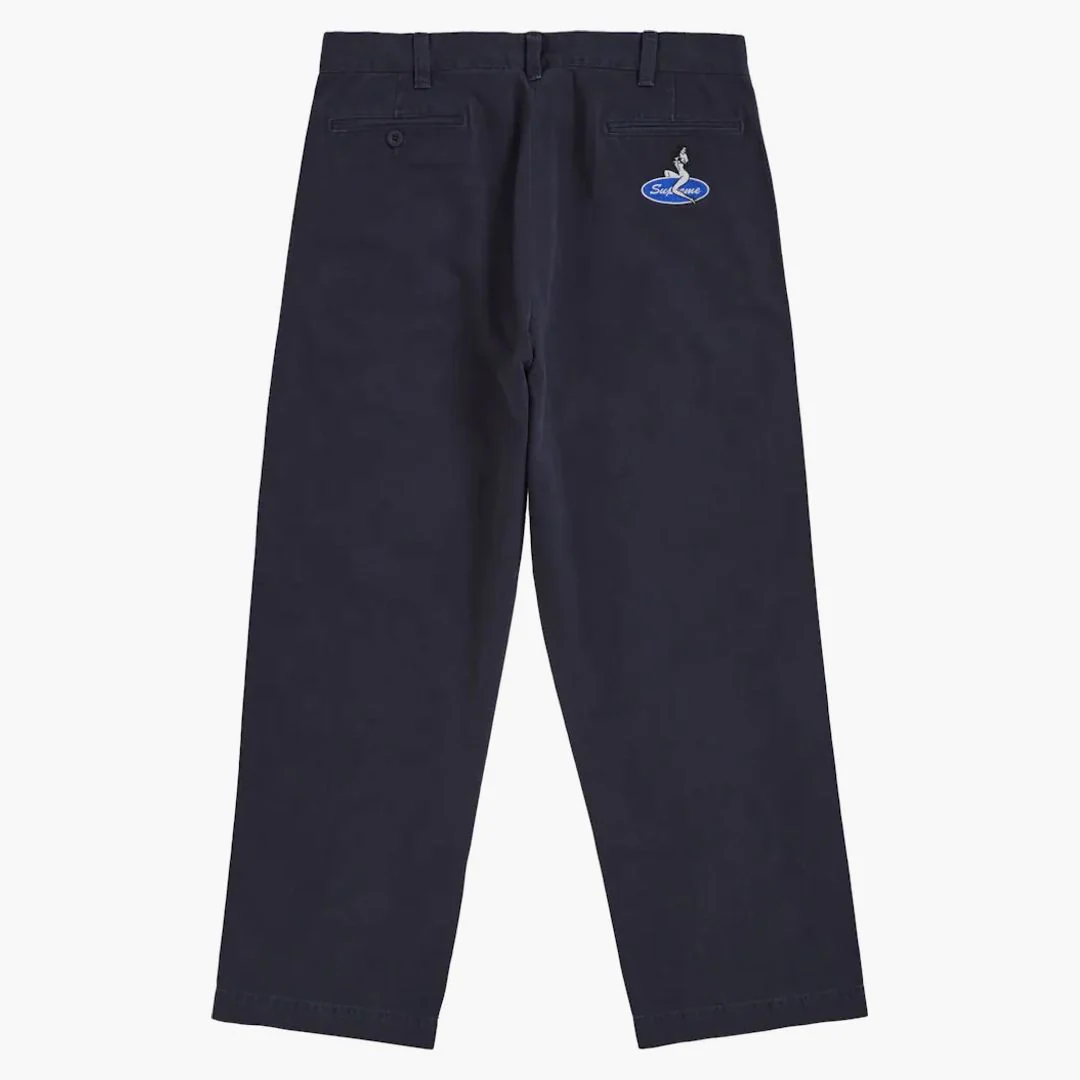 Supreme Chino Pant (ss25) Navy - Image 2