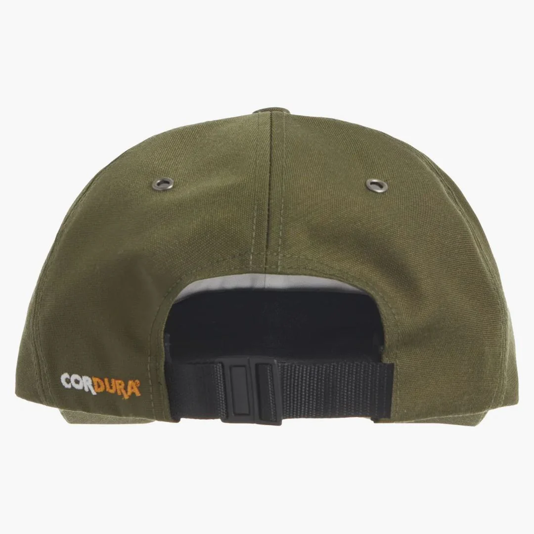 Supreme Cordura Teflon Label 6-panel Olive - Image 2