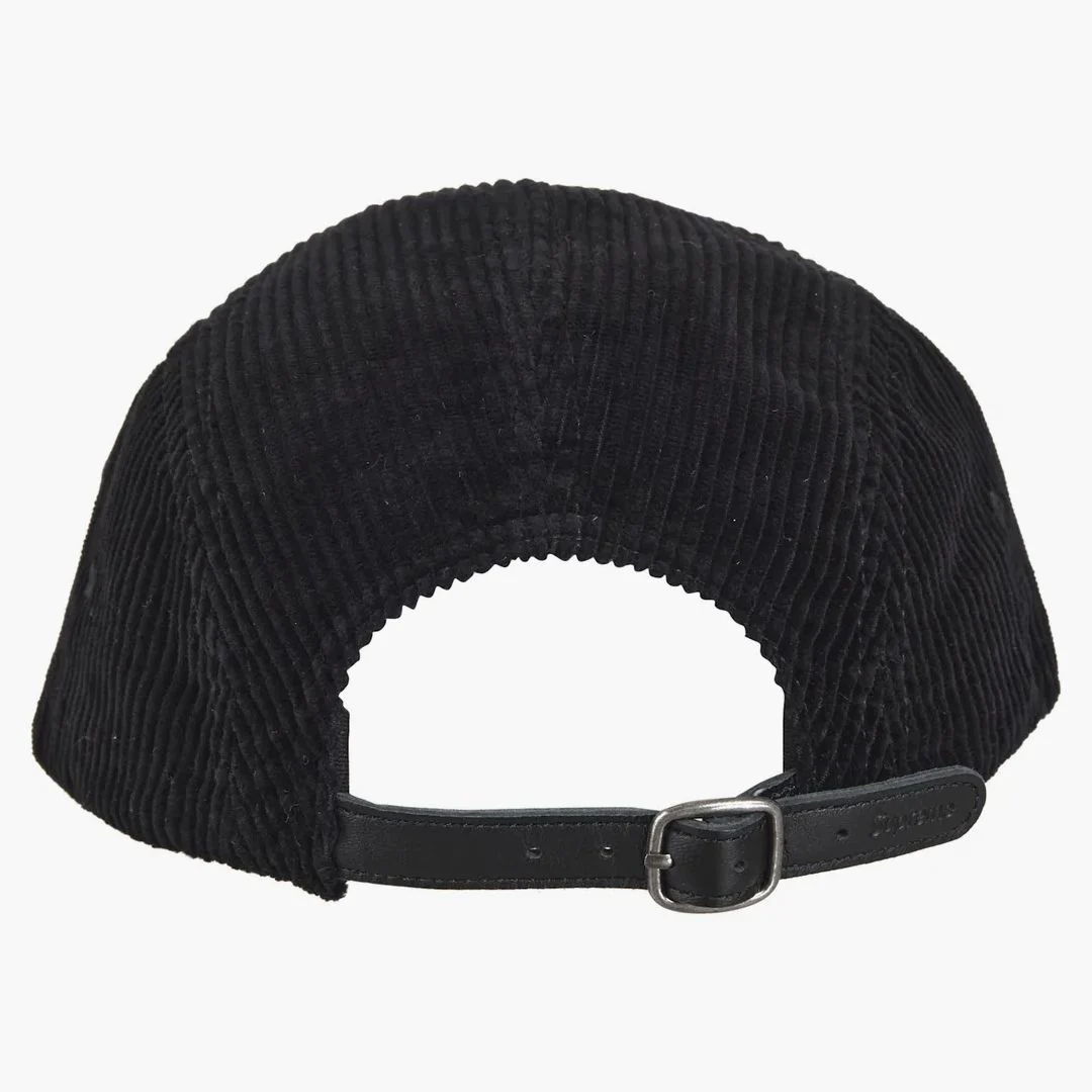 Supreme Corduroy Camp Cap (fw24) Black - Image 2