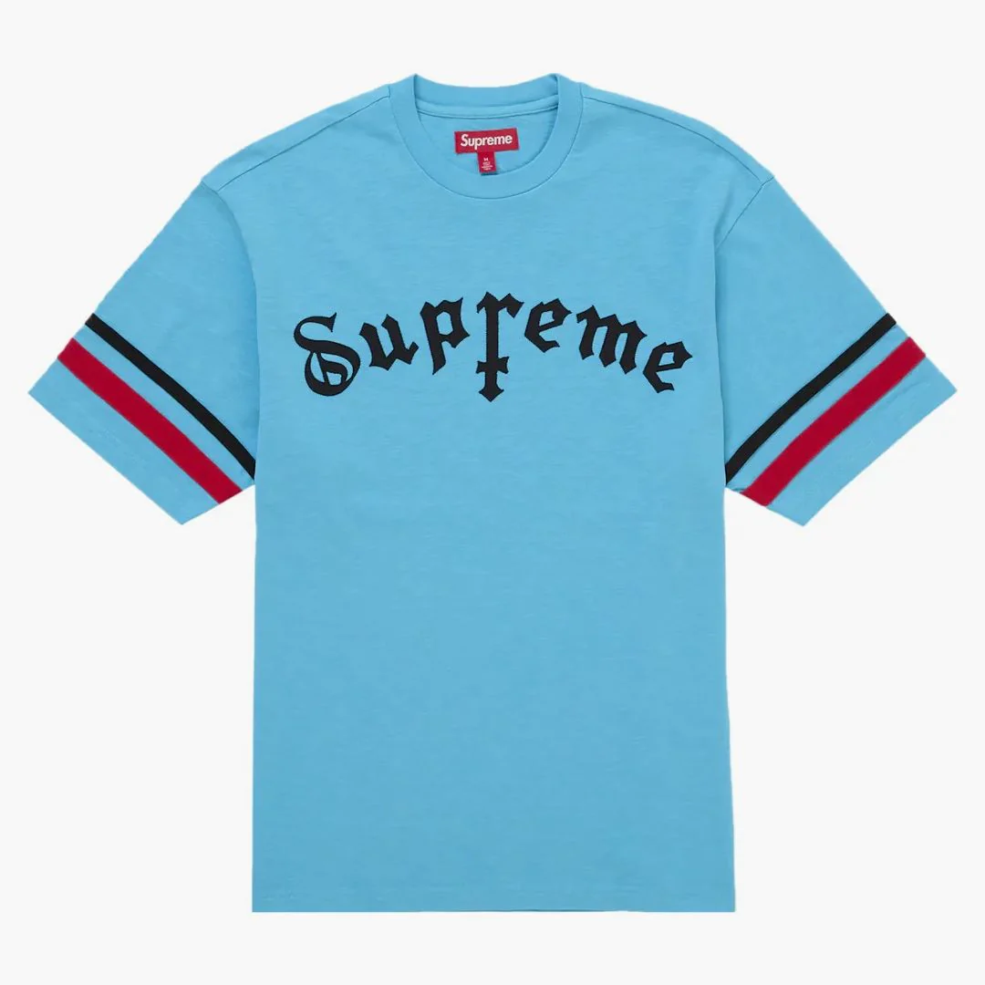 Supreme Cross S/s Top Cyan