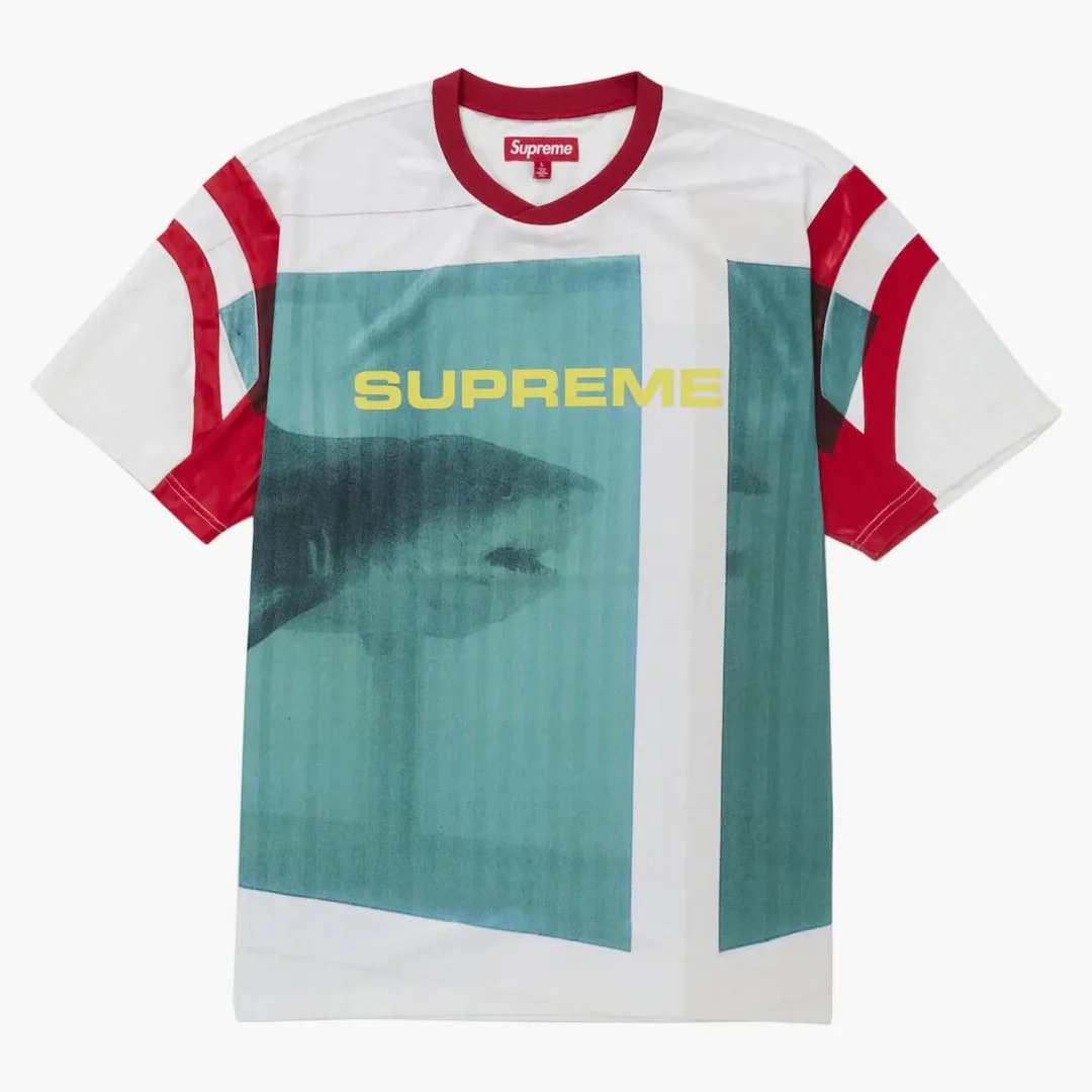 Supreme Damien Hirst Soccer Jersey White