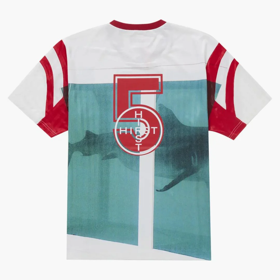 Supreme Damien Hirst Soccer Jersey White - Image 2