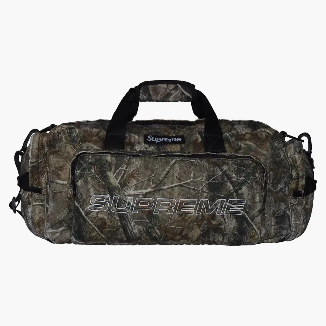 Supreme Denim Duffle Bag Realtree Ap Camo - Image 3