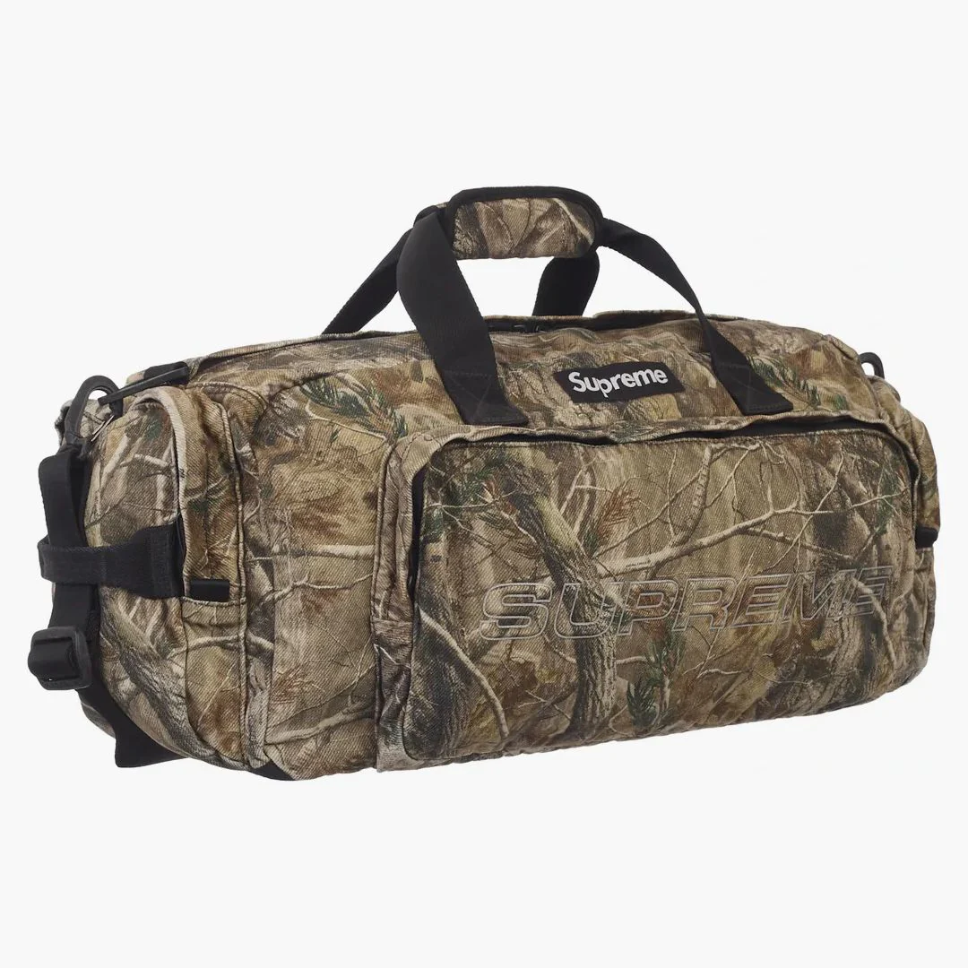 Supreme Denim Duffle Bag Realtree Ap Camo - Image 4