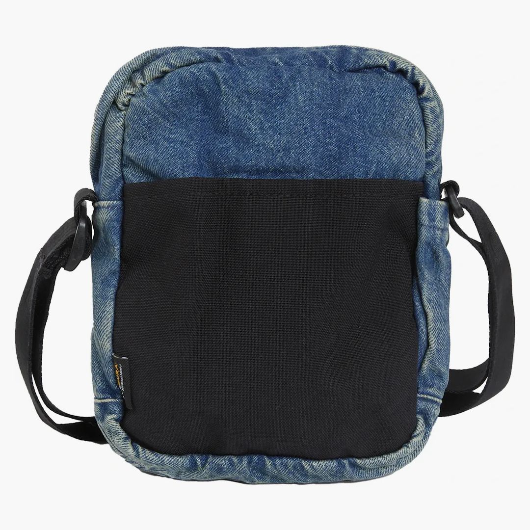 Supreme Denim Shoulder Bag Washed Indigo - Image 3