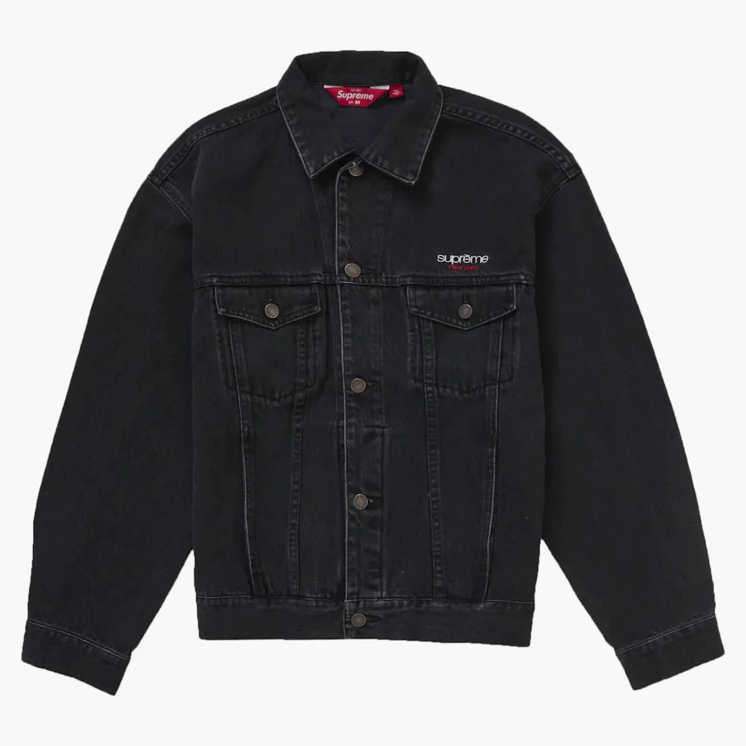 Supreme Denim Trucker Jacket (ss25) Black
