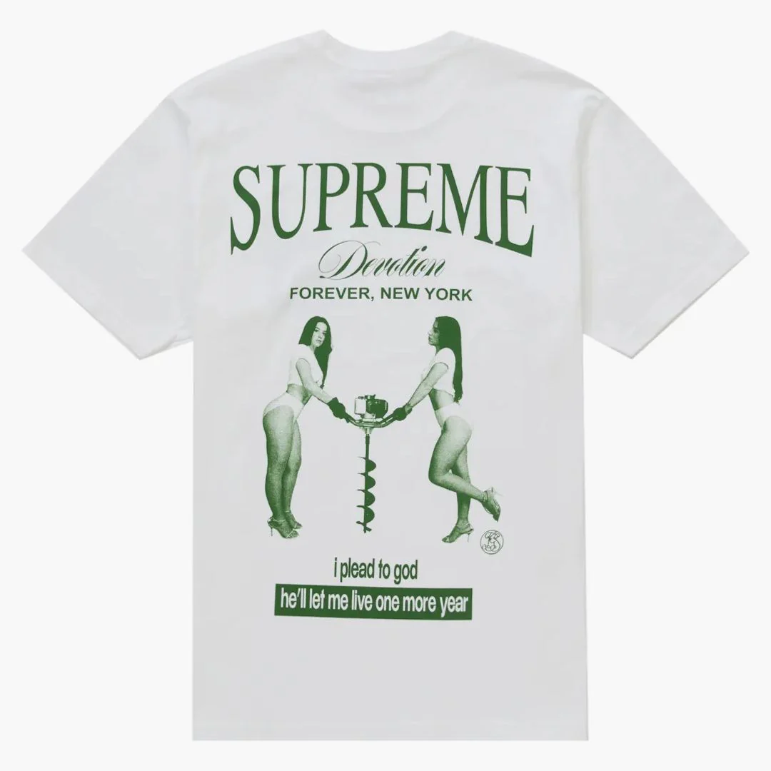 Supreme Devotion Tee White - Image 2