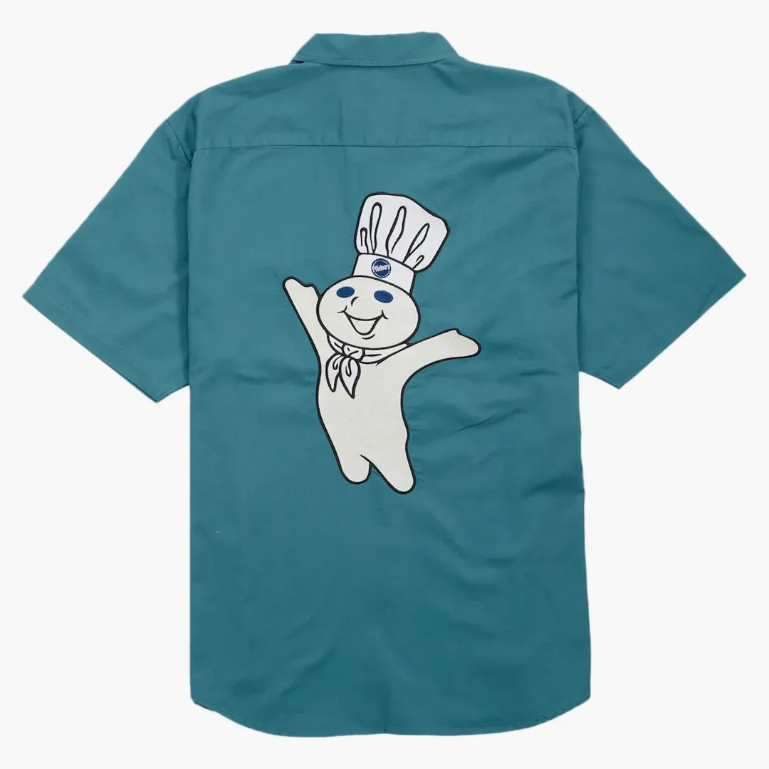 Supreme Doughboy S/s Work Shirt Work Green - Image 2