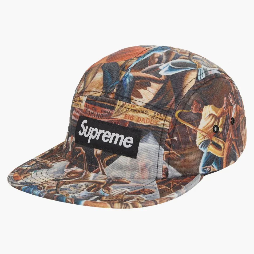 Supreme Ernie Barnes Camp Cap Multicolor - Image 4