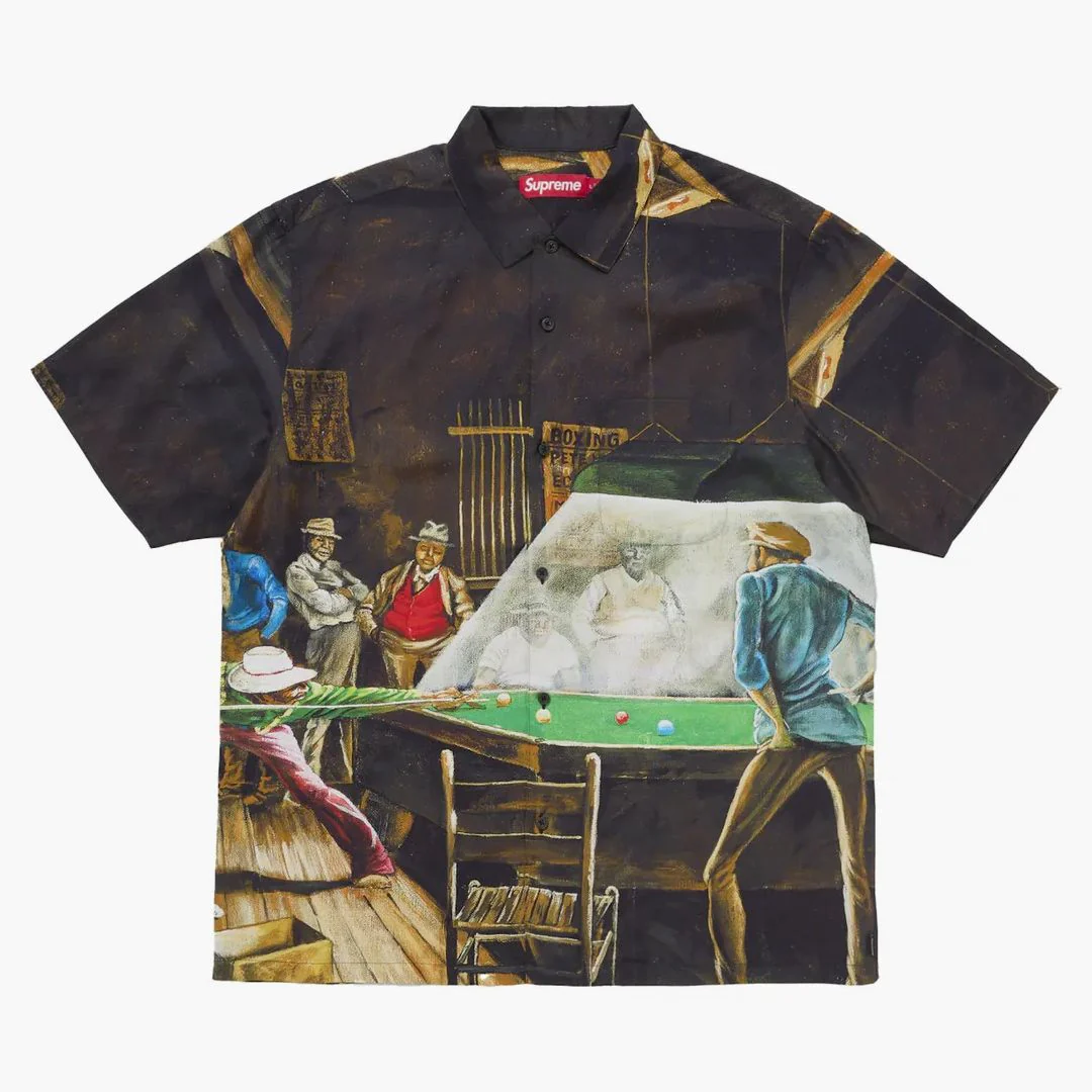 Supreme Ernie Barnes S/s Shirt Pool Hall