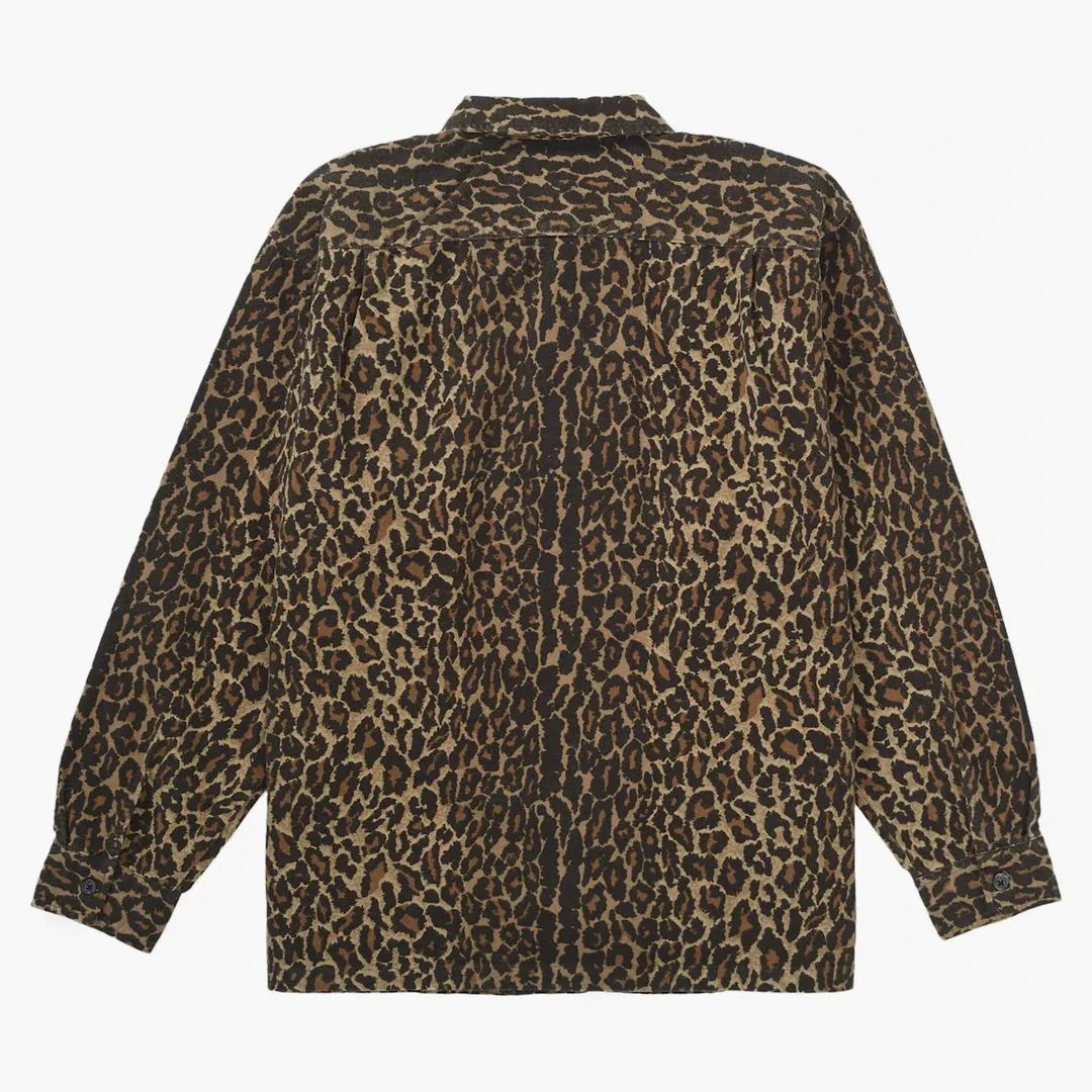 Supreme Flannel Pajama Shirt Leopard - Image 2