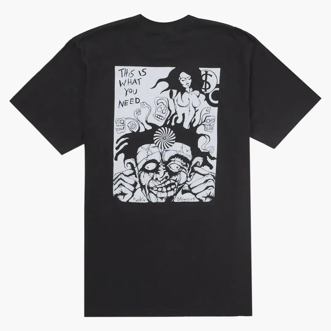 Supreme Fuckin Blowout Tee Black - Image 2