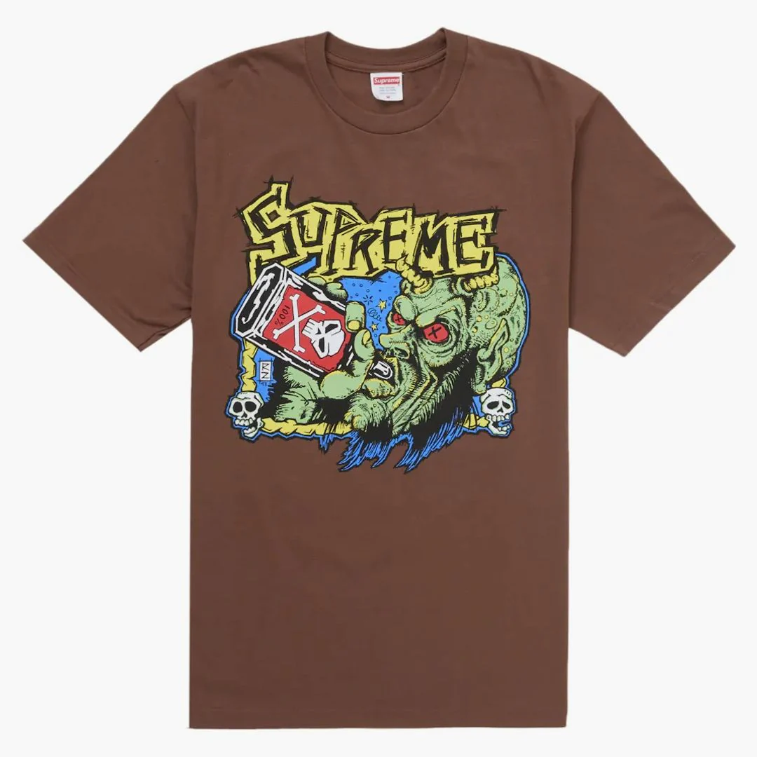 Supreme Fuckin Blowout Tee Brown