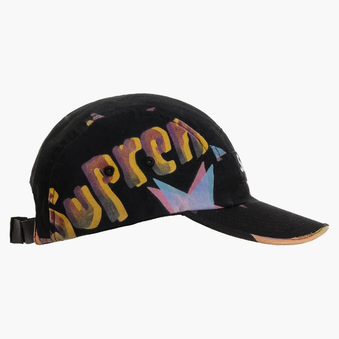 Supreme Gonz Stars Camp Cap Black - Image 2