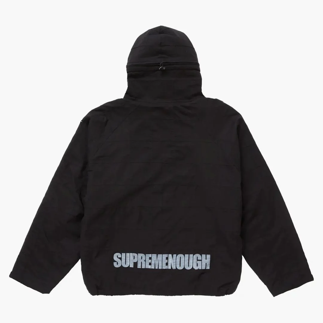 Supreme Goodenough Patchwork Hooded Jacket Black - Image 2