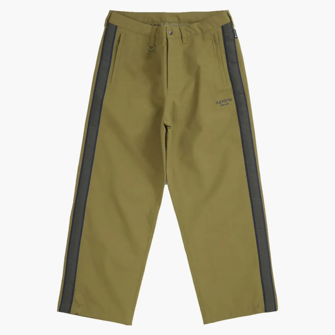 Supreme Gore-tex Stripe Pant Olive - Image 2