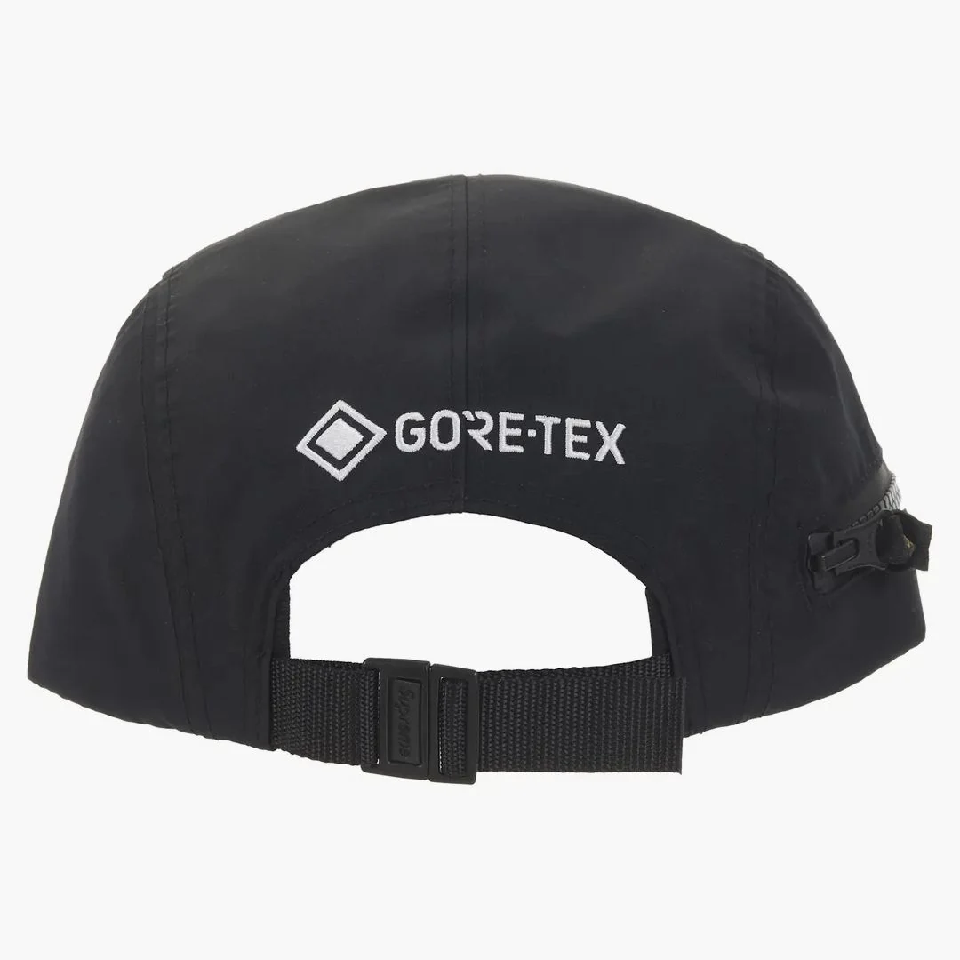 Supreme Gore-tex Zip Pocket Camp Cap Black - Image 3