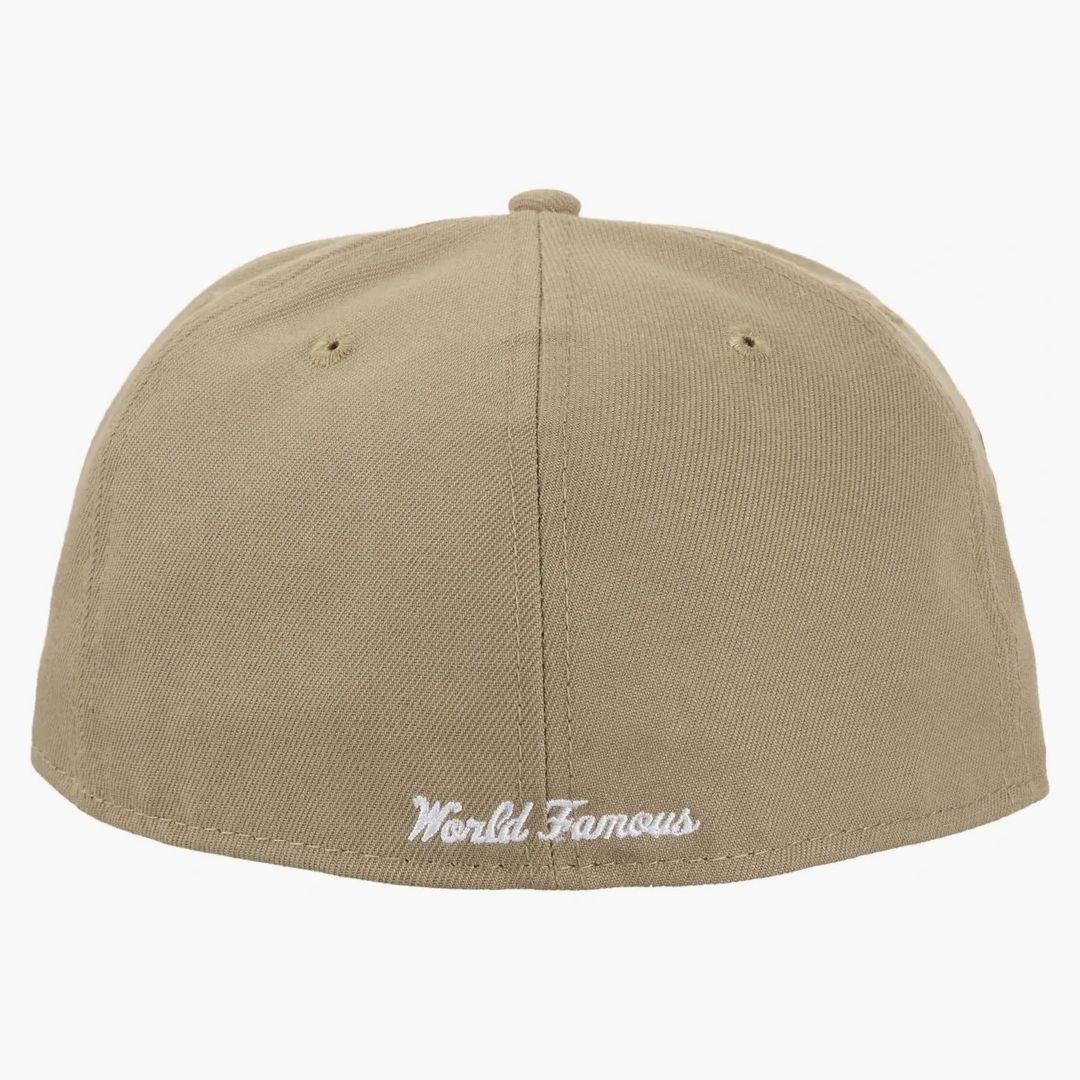 Supreme Grinch Box Logo New Era 59fifty Fitted Cap Tan - Image 2
